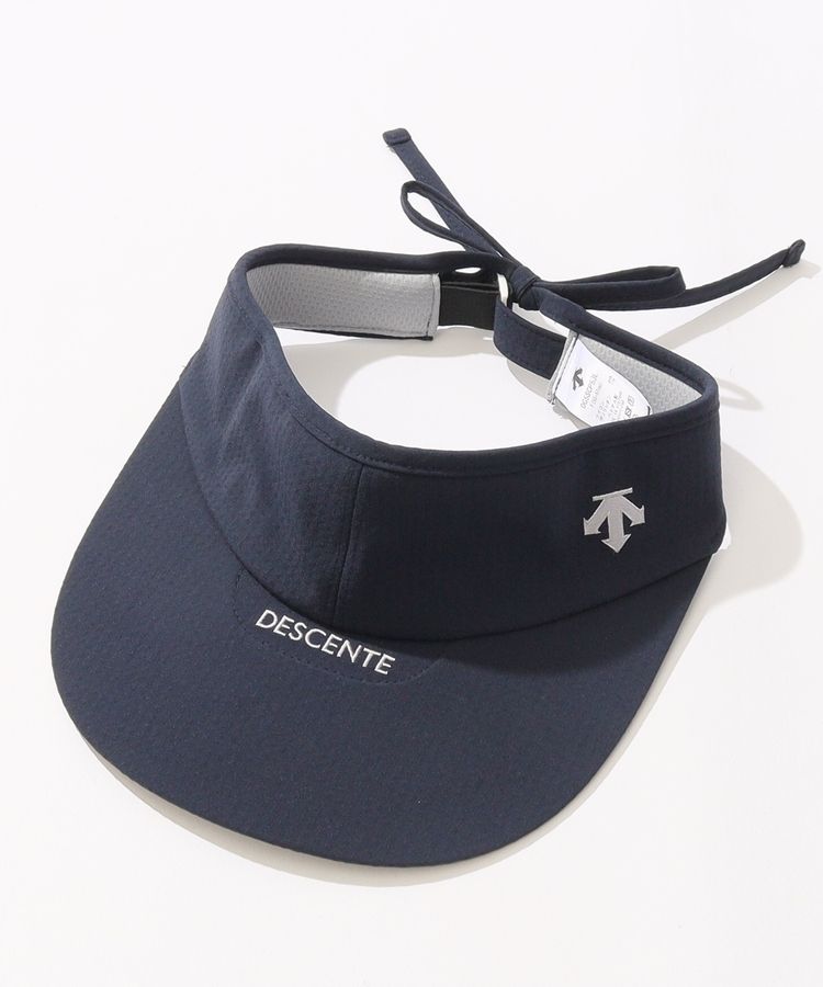 デサントゴルフ DE 【COOL】バックリボンワイドブリムサン