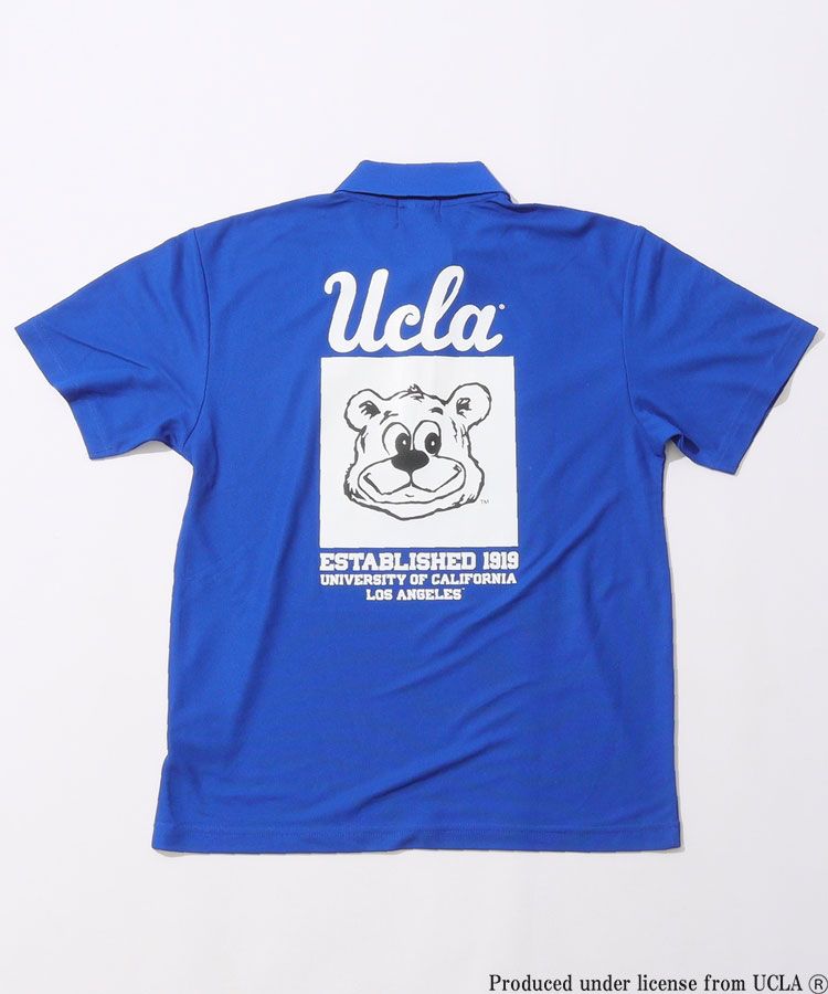 超歓迎 カレッジゴルフ 【別注】【UCLA】バックプリント半袖 CO メンズウェア