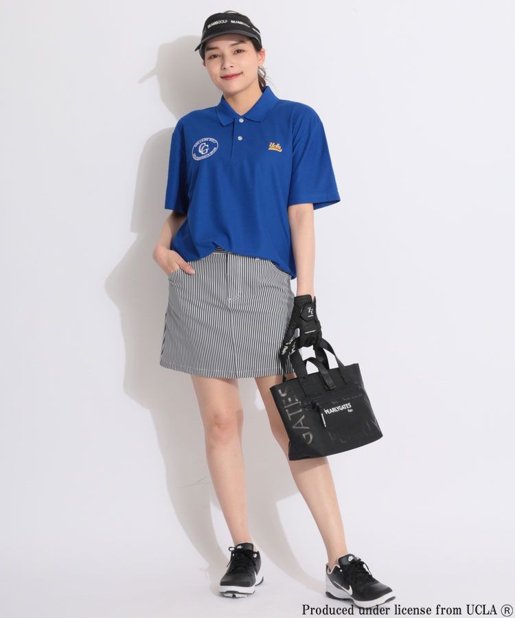 Colombia、ゴルフシャツ　UCLA  ポロシャツ カレッジゴルフ CO 【別注】【UCLA】バックプリント半袖