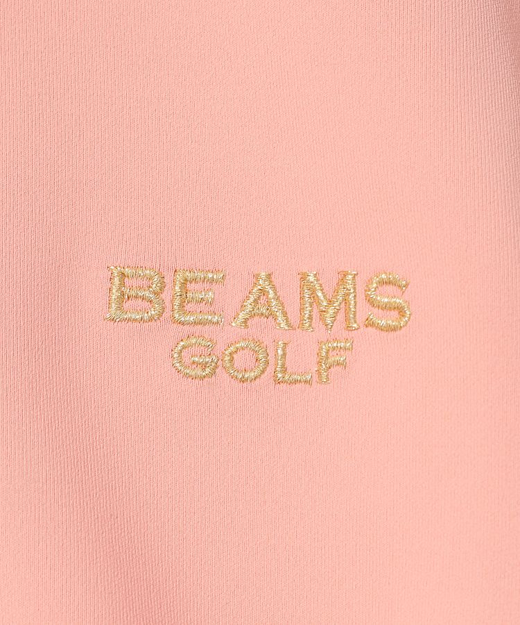BEAMS GOLFレディースゴルフMリブラインダンボールノースリーブワンピース ビームスゴルフ BE リブラインダンボールノースリーブワンピース