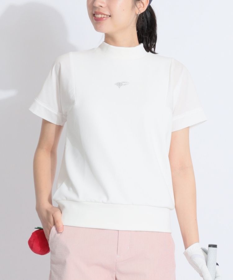 【ビームスゴルフ】極美品 モックネック 半袖 2024 ピンク Ｌ　レディース 楽天市場】【お買い物マラソンP5倍】ニューバランスゴルフ