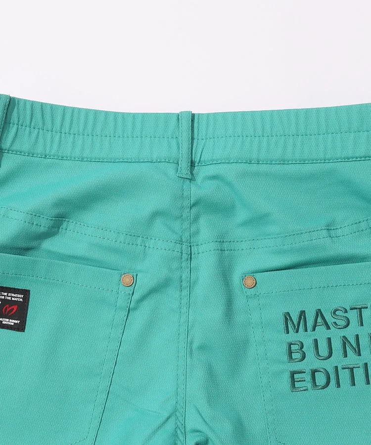 期間限定価格商品 マスターバニー 【防透ストレッチ】バックロゴストレート MB メンズウェア