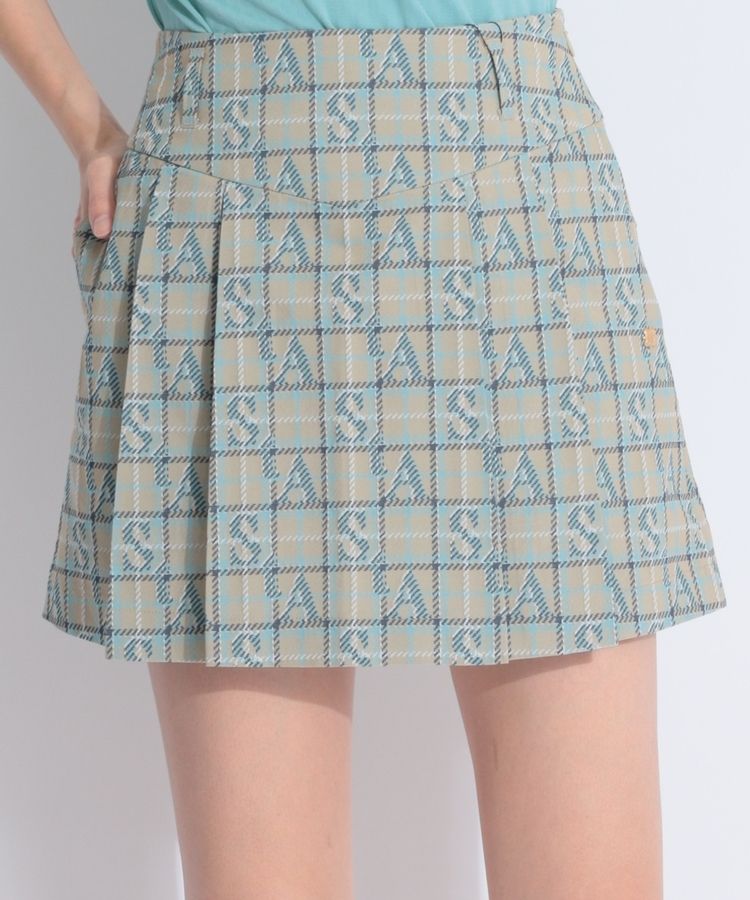 セントアンドリュース SA 【ストレッチ】ロゴチェックジャガード