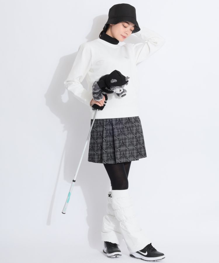 セントアンドリュース SA 【ストレッチ】ロゴチェックジャガード