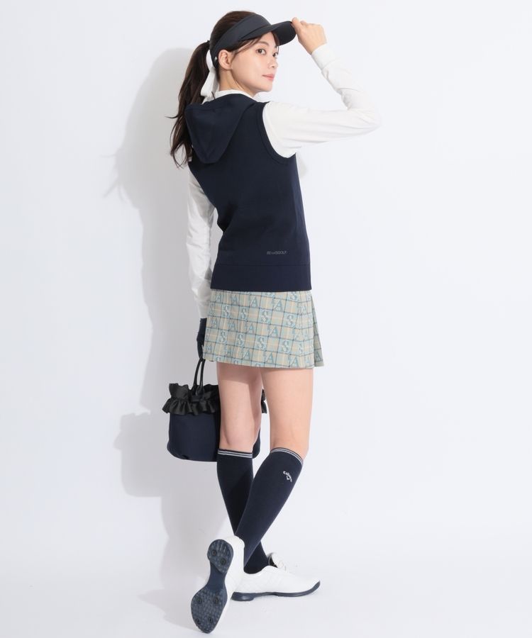 セントアンドリュース SA 【ストレッチ】ロゴチェックジャガード