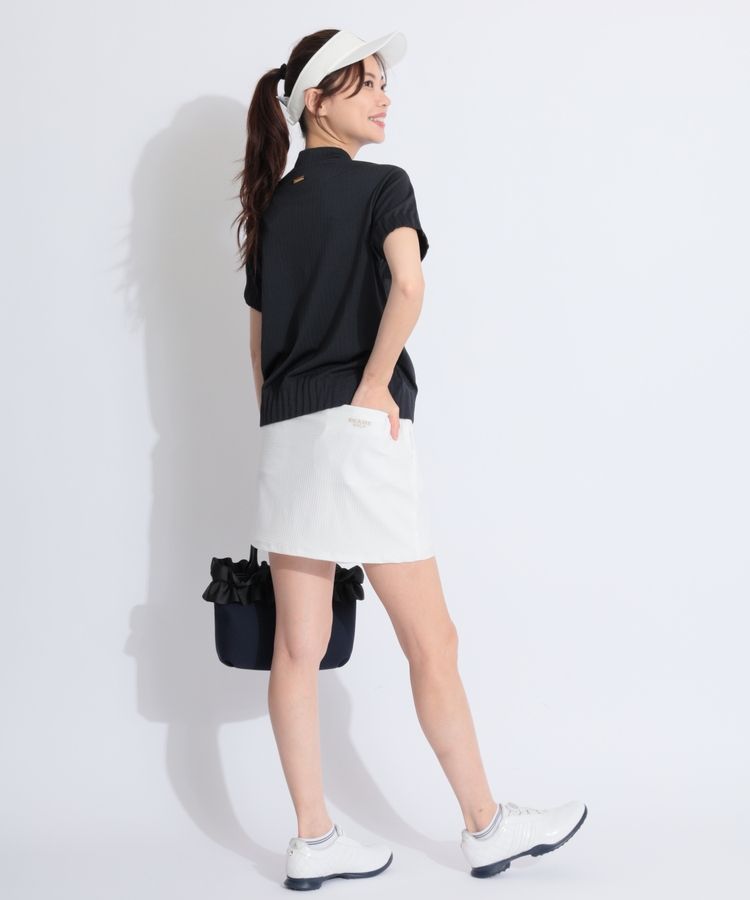 セントアンドリュース SA 【UV】ジャガードモックネック半袖