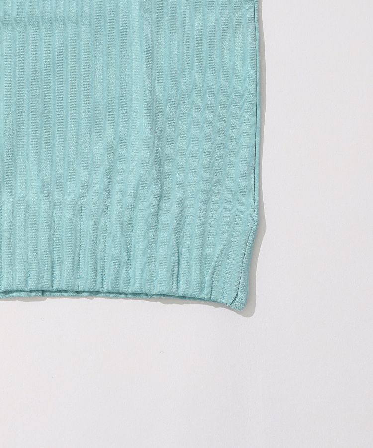 セントアンドリュース SA 【UV】ジャガードモックネック半袖