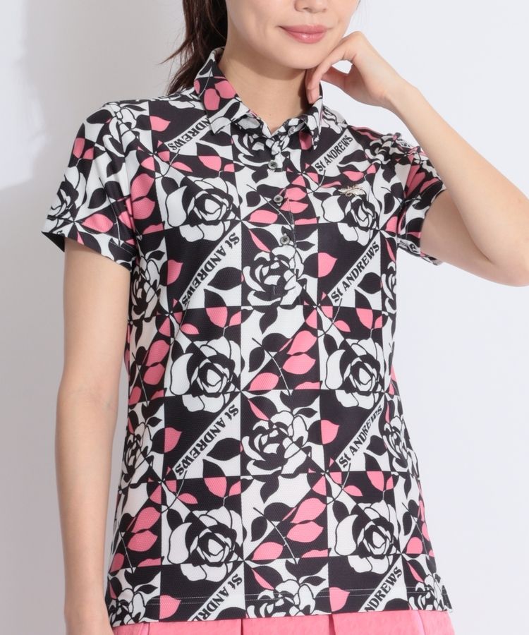 St.Andrews - セントアンドリュース レディースポロシャツ 40％OFFセール】ポロシャツ レディース セントアンドリュース St