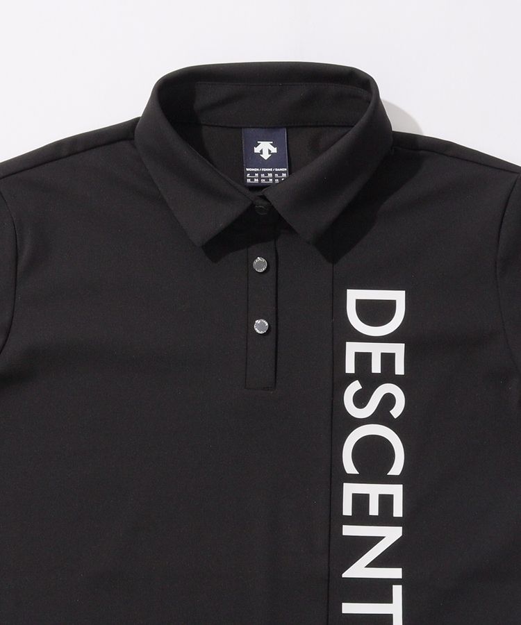 デサントゴルフ DE 【吸汗速乾】トリコットメッシュロゴプリント半袖