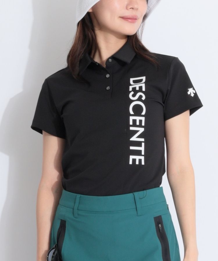 デサントトリコットメッシュポロシャツスカート