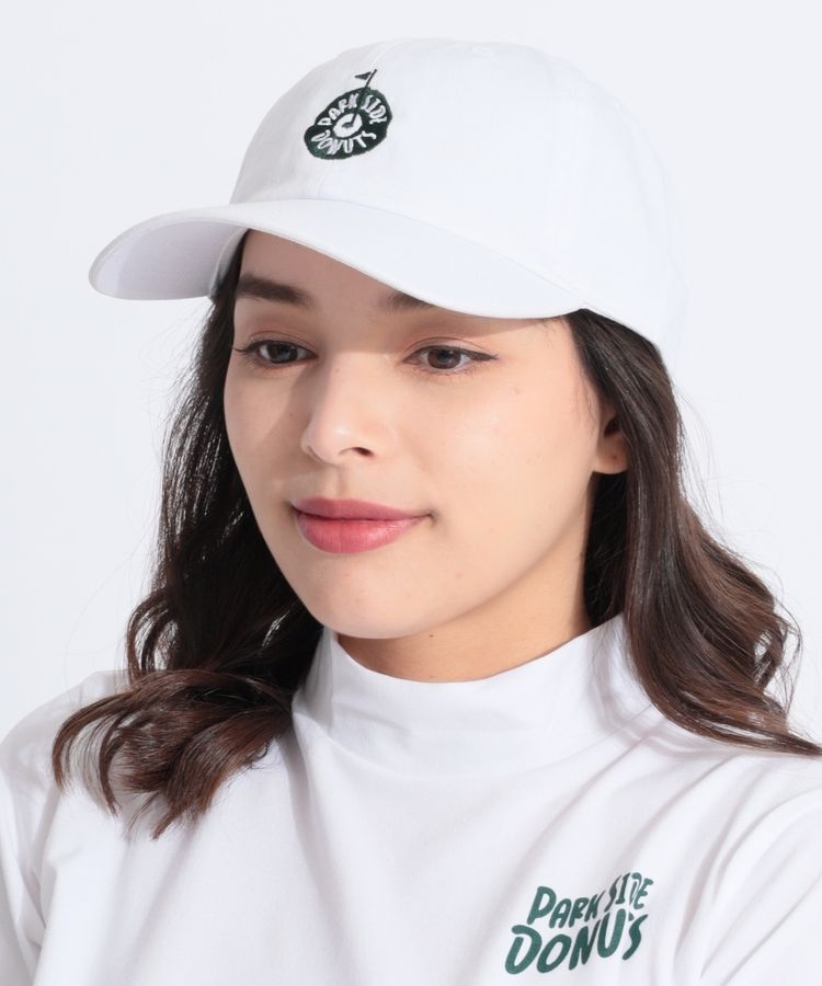 ビームスゴルフ BE 【ParkSideDonuts】ドーナツロゴ刺繍ツイルキャップ