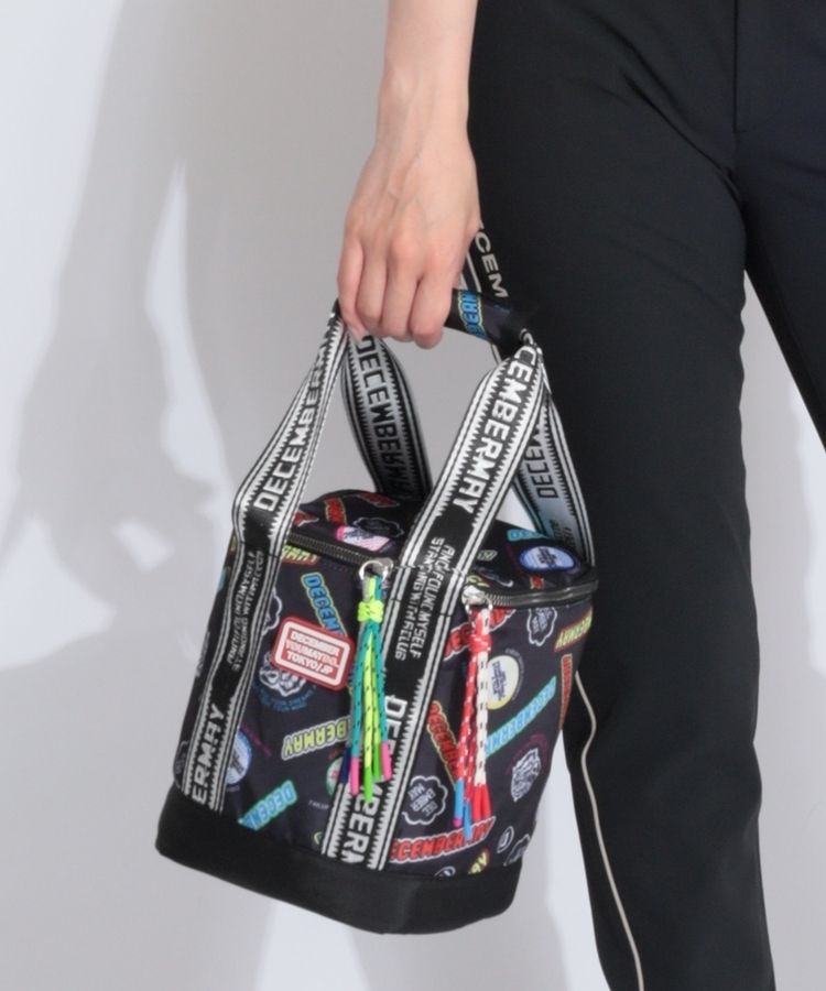 ディッセンバーメイ DM アイコンプリント保冷カートバッグ