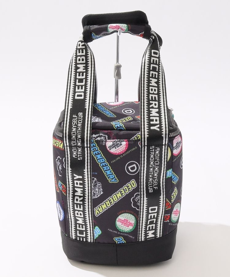 ディッセンバーメイ DM アイコンプリント保冷カートバッグ