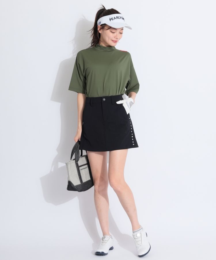 パーリーゲイツ PG バックフレアナイロンスカート レディースゴルフ