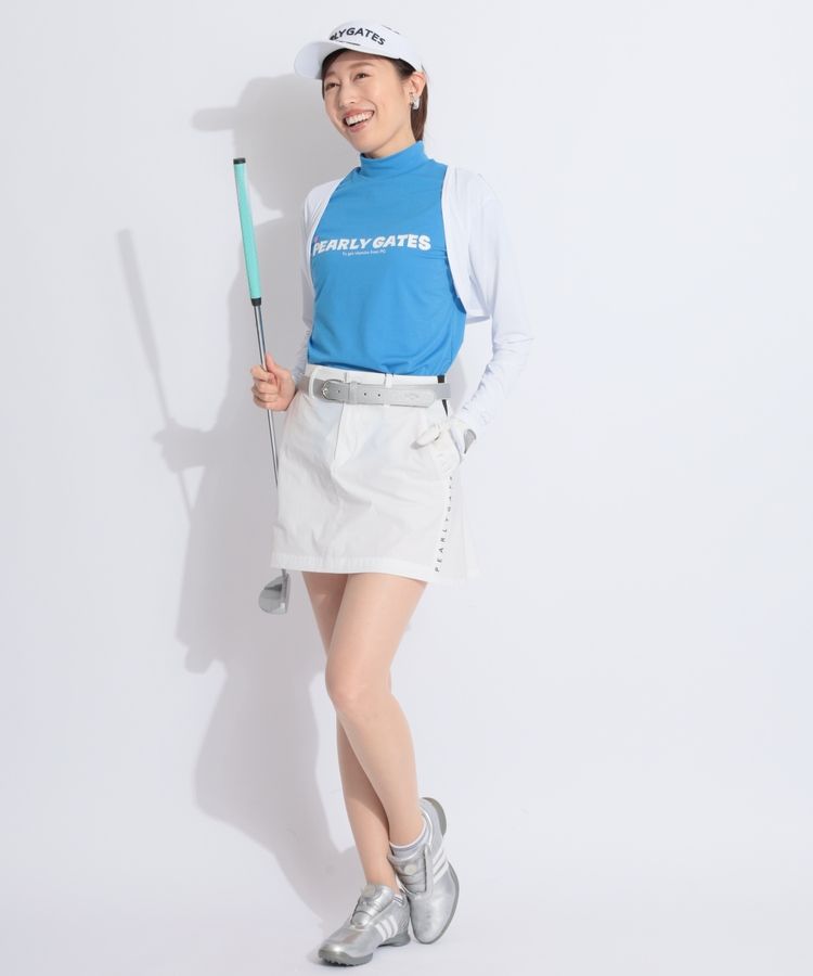 パーリーゲイツ PG バックフレアナイロンスカート レディース