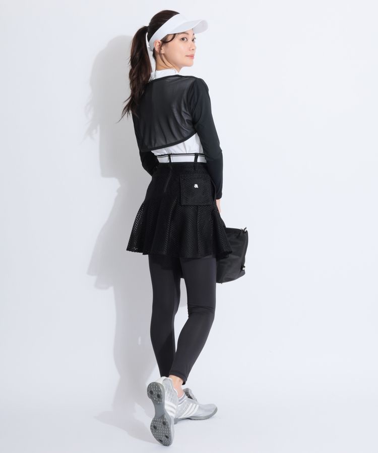 アルチビオ　メッシュフリル　スカート フリルメッシュタイトスカート(M BLACK): スカート｜PMbox P&M