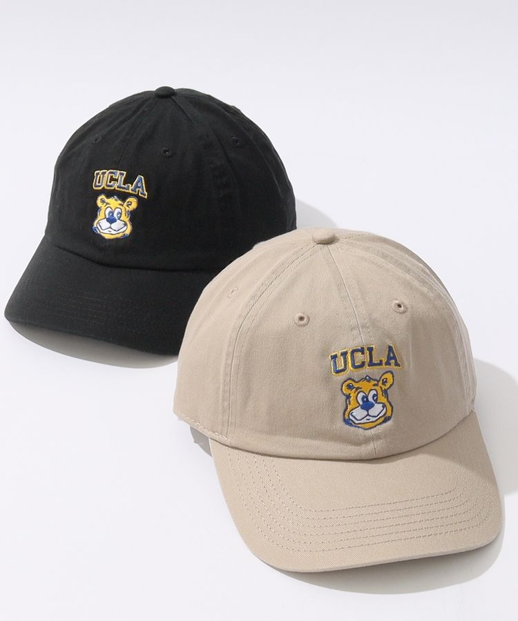 【UCLA】ベアフェイスロゴ刺繍コットンツイルキャップ