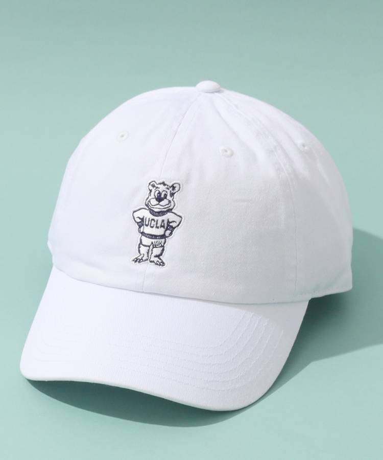 CO 【UCLA】フロントロゴ刺繍コットンツイルキャップ