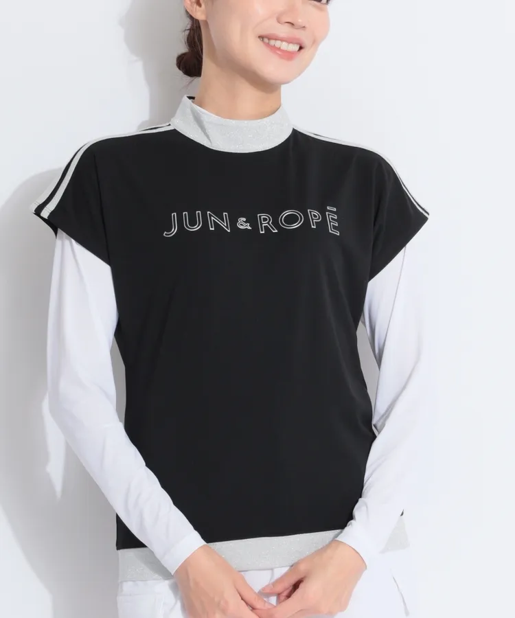 ゼロフィット ZF 【アイスメッシュ】モックネック長袖インナー