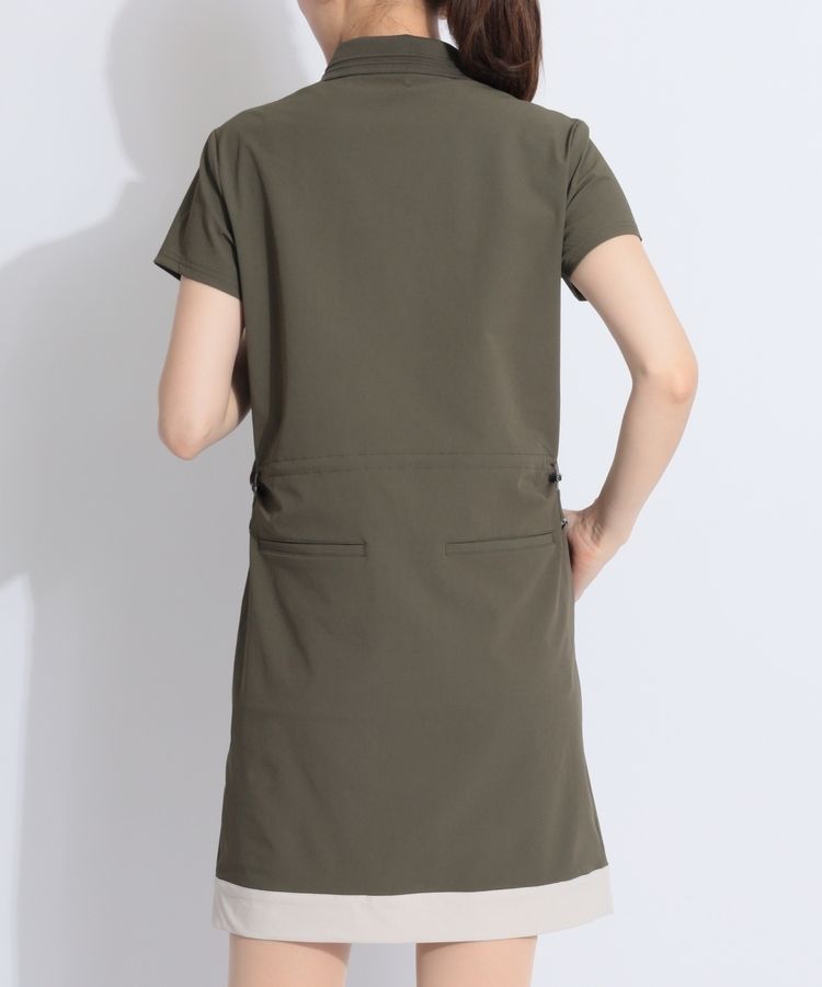 ジュン＆ロぺ JR 【防透ストレッチ】ウエストドロスト半袖ポロ