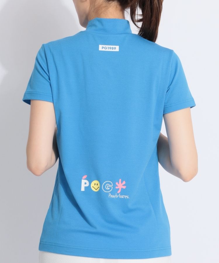 Amazon.co.jp: [パーリーゲイツ] レディース 半袖 モックネック