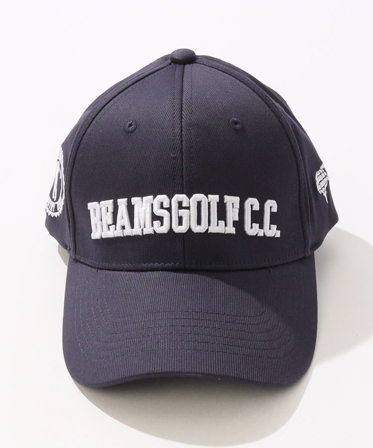 ビームスゴルフ BE ロゴ刺繍コットンキャップ レディースゴルフ