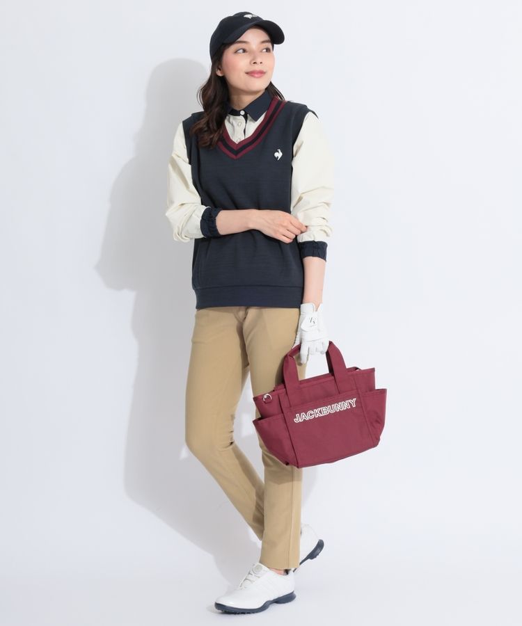 ジャックバニー JB 定番ロゴ刺繍カートバッグ レディースゴルフ