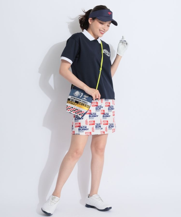 【公式サイト】正規ブランド品通販 ジャックバニー JB 【撥水】一体型ぺチパンツ付き総柄プリント レディースウェア