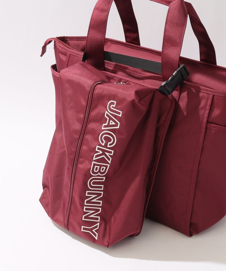 ジャックバニー JB ポケット付きサイドロゴ刺繍シューズケース