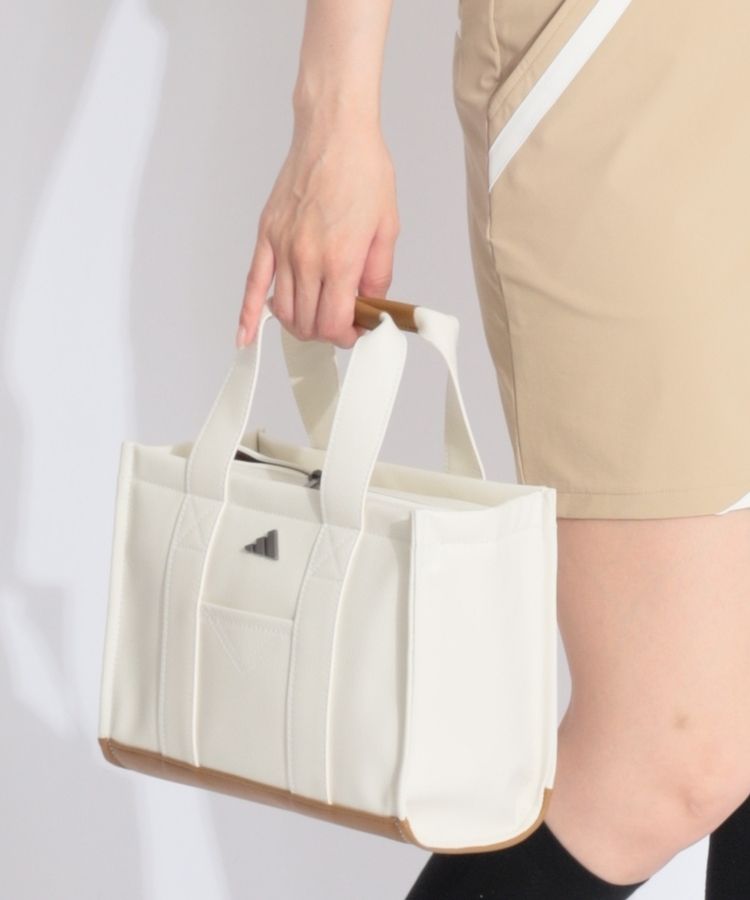 アディダスゴルフ AG ショルダー付きバイカラー合皮カートバッグ