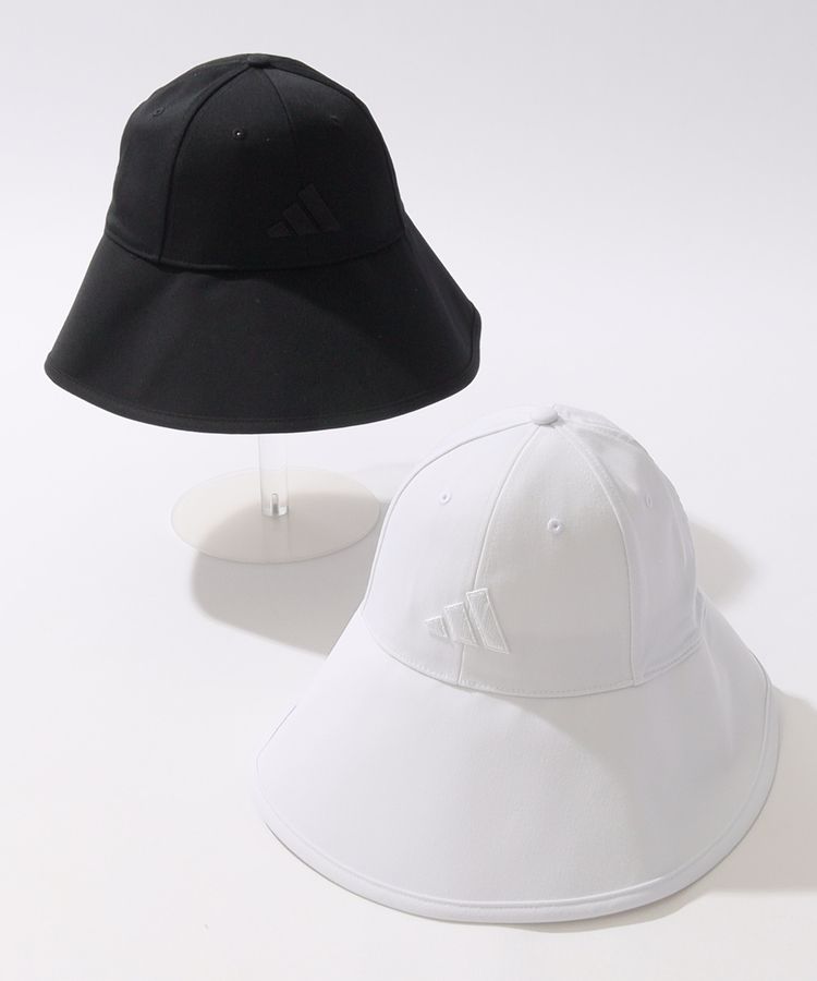 アディダスゴルフ AG アイコンロゴ刺繍ワイドブリムキャップ