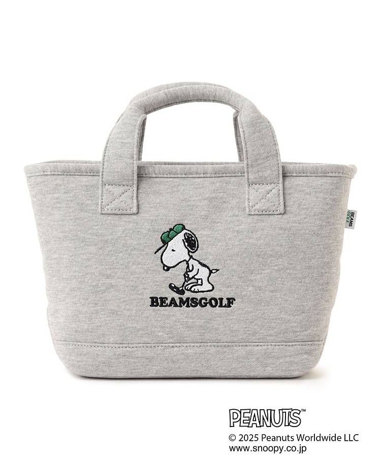 BE 【PEANUTS】スヌーピー刺繍ダンボールカートバッグ