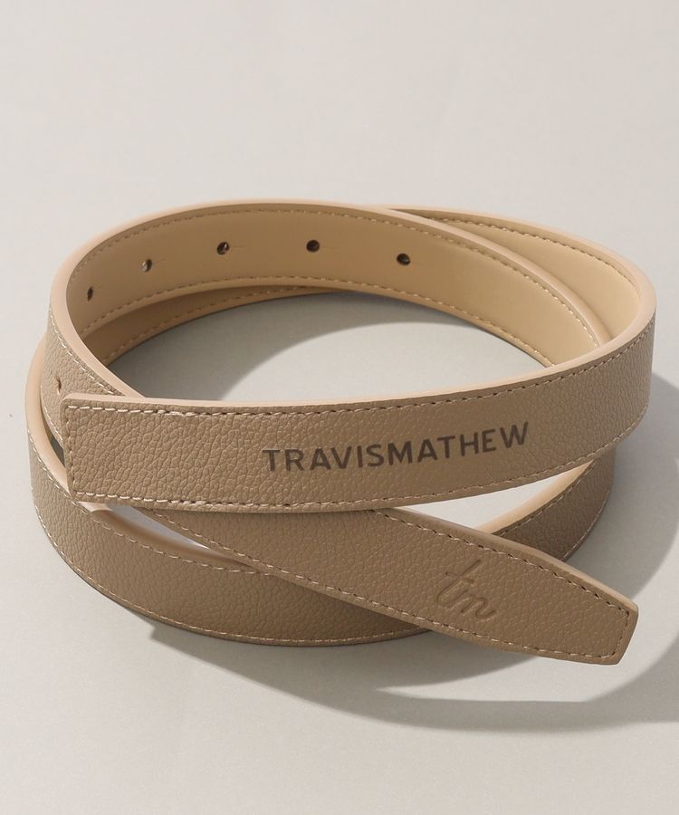 トラヴィスマシュー TM バックルスルー合皮細ベルト レディースゴルフ