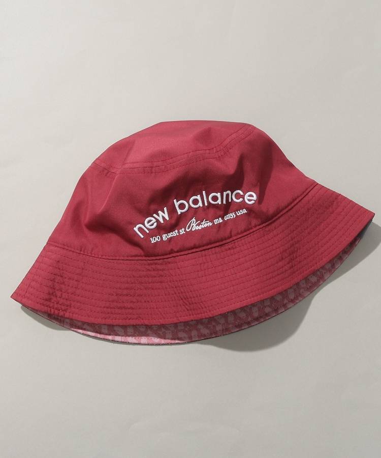 NB 【リバーシブル】ロゴ刺繍バケットハット