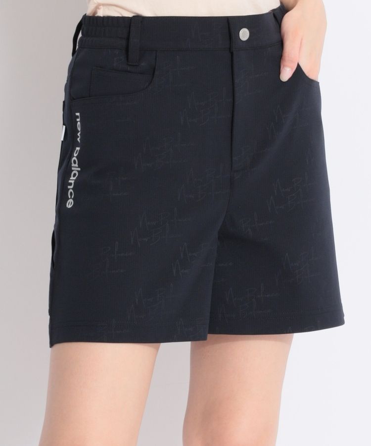 ニューバランスゴルフ　総柄 ショートパンツ ニューバランスゴルフ NB 【UPF40+】総柄プリントショートパンツ