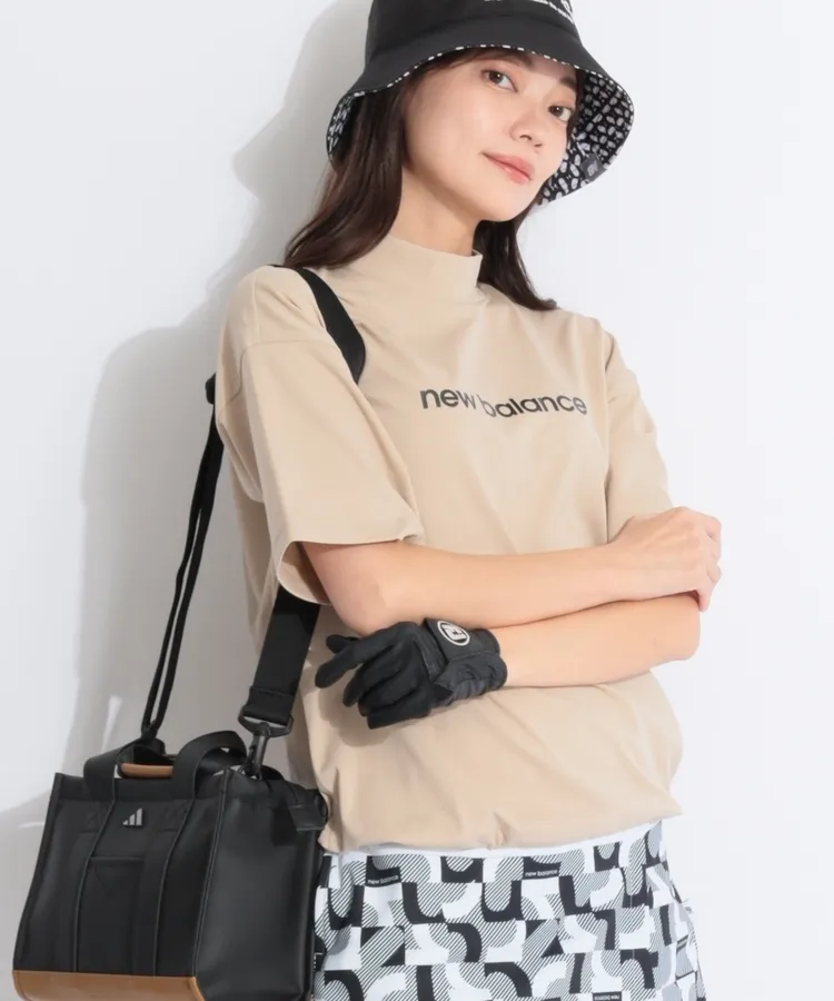 New Balance Golf ニューバランスゴルフ 総柄 スカート ウェア New Balance Golf スカート 「new balance golf」コインドット柄