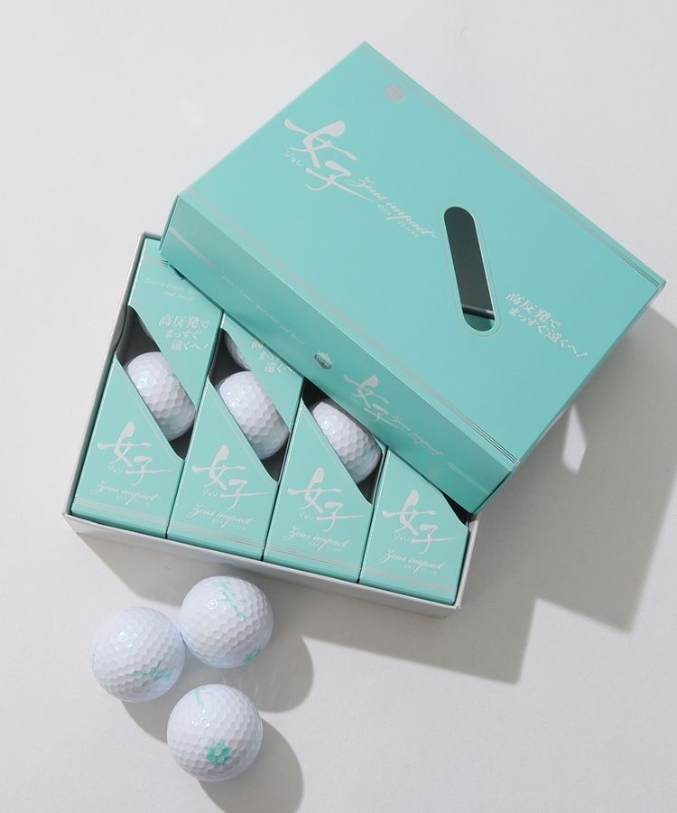 ゼウスインパクト女子　4ダース相当 キャスコ KS ゼウスインパクト女子ダースボールセット レディース