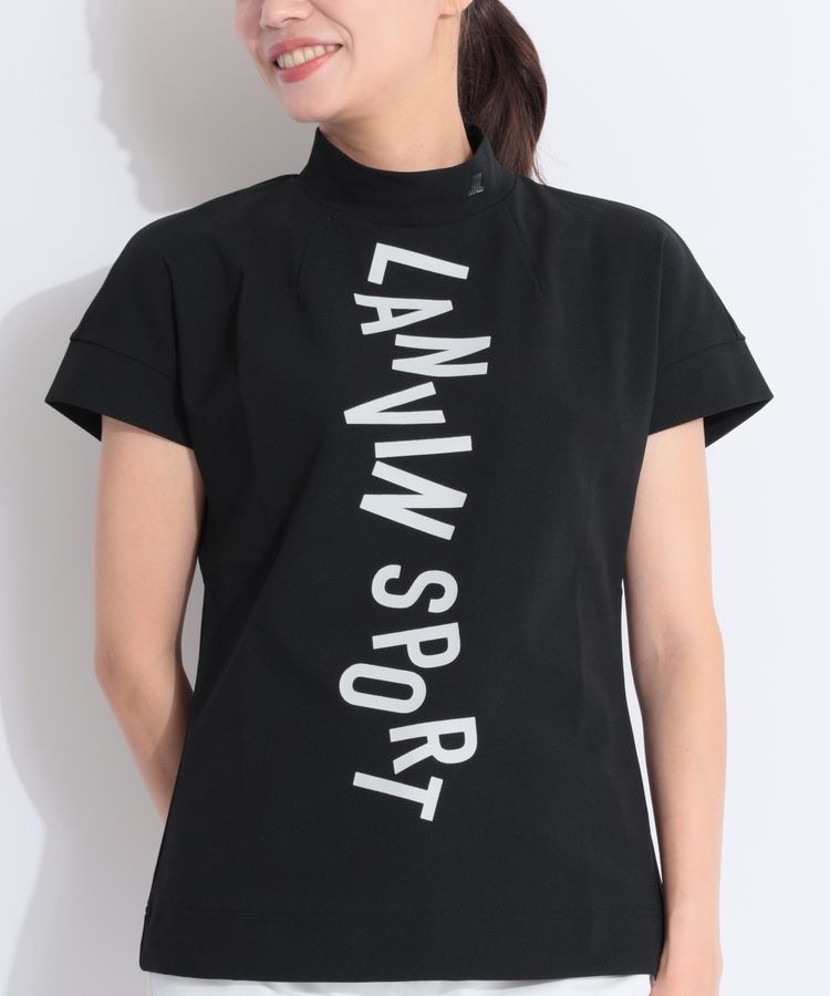 ランバン スポール ゴルフ　★　 モックネック　半袖シャツ　トップス LANVIN SPORT セール 公式 WEB限定 ランバン スポール 半袖