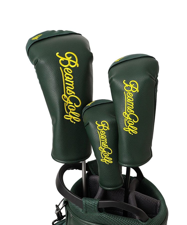 BEAMS GOLF ビームスゴルフ　ヘッドカバー6点セット 美品☆ビームスゴルフ ヘッドカバー 6点 セット Dr Fw Ut Pt