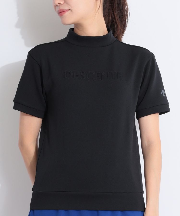 新品　デサントゴルフ　カットソー デサントゴルフ DESCENTE ゴルフ ダンボールニットエンボスロゴ