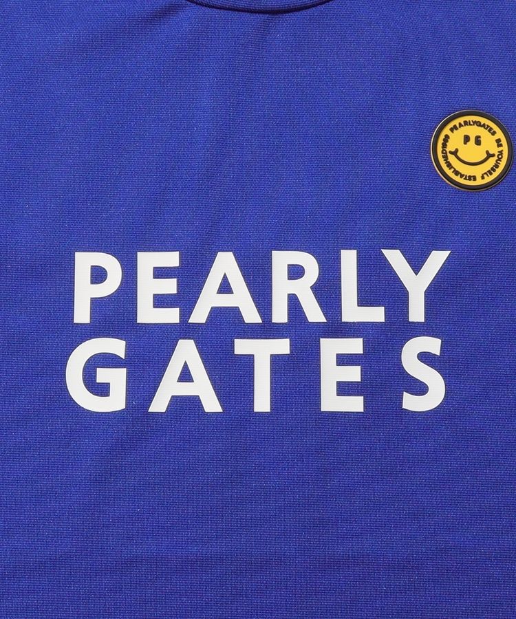 パーリーゲイツ PG ニコワッペンベア鹿の子モックネック半袖