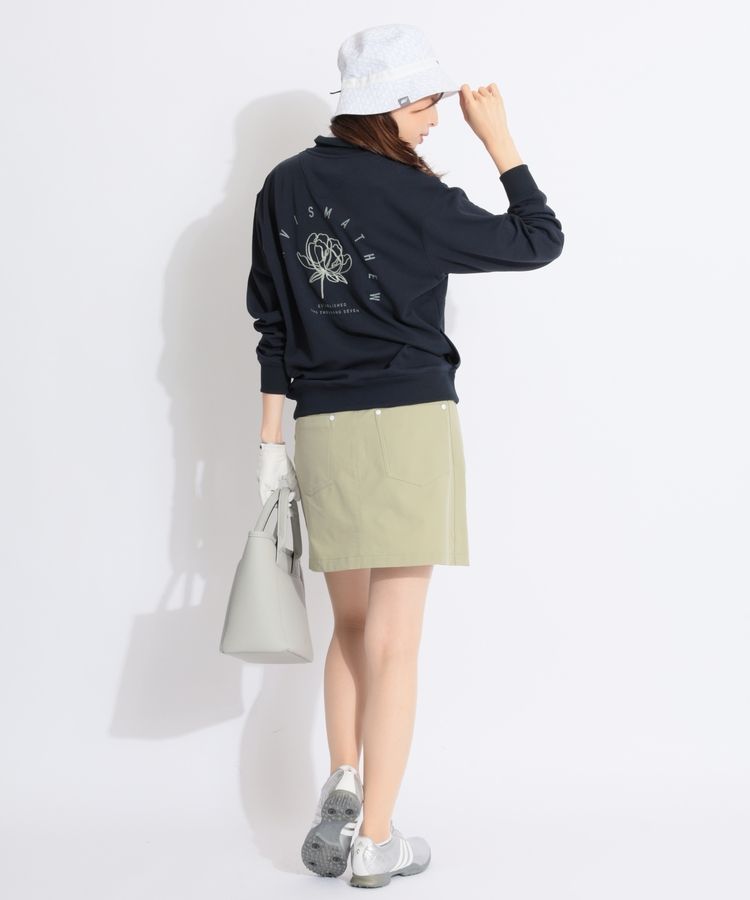 トラヴィスマシュー TM 【ユニセックス】裏微起毛ハーフジップ