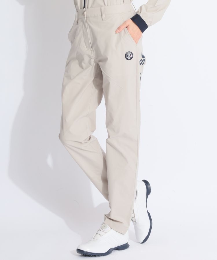 【アンパスィ】人気ヒップロゴ×ワッペン ストレッチゴルフパンツ L and per se アンパスィ ゴルフウェア メンズ ゴルフパンツ