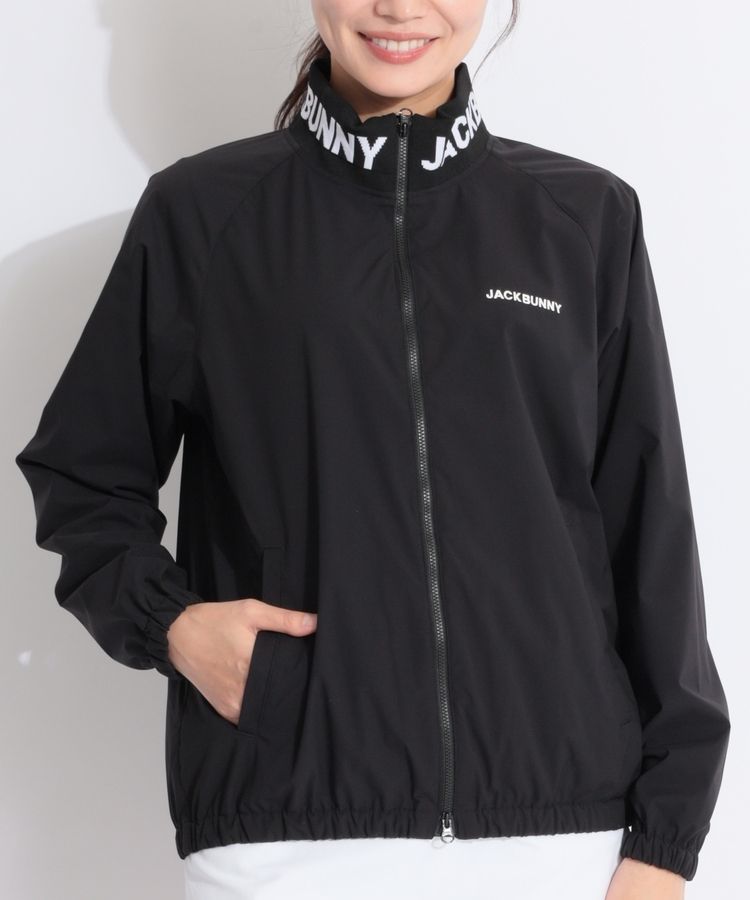 ジャックバニー JB 【撥水防風】裏メッシュロゴスタンドネック