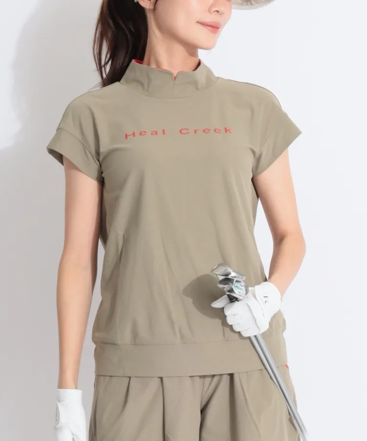Heal Creek ゴルフウエアレディース　ブルゾン　新品 Heal Creek ヒールクリーク レディース 春夏 ブルゾン サイズ40