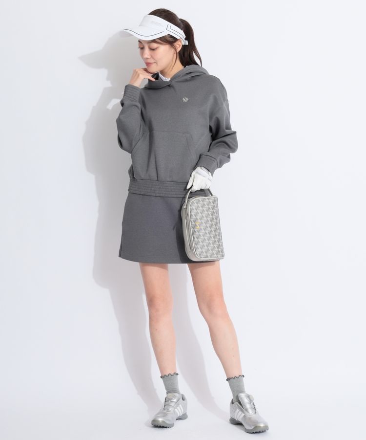 セントアンドリュース フード付きセーター M グレー セントアンドリュース SA 裾シャーリングダンボールパーカー