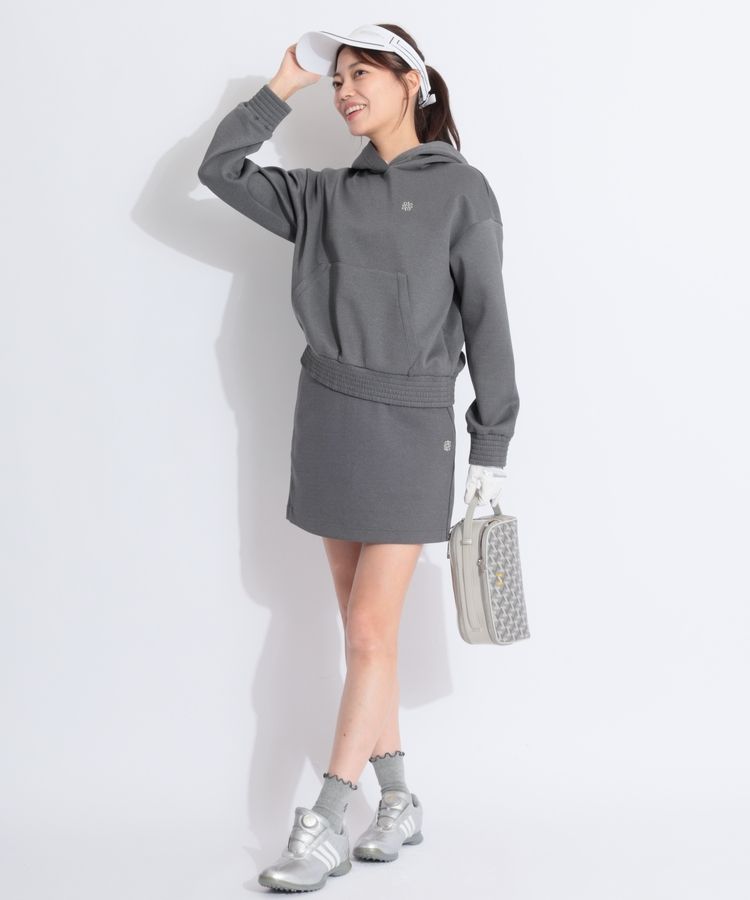 セントアンドリュース SA 裾シャーリングダンボールパーカー