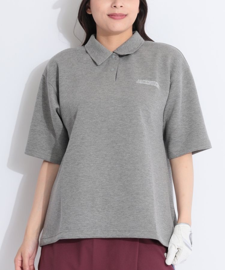 【極美品】 ジャックバニー ゴルフ ポロシャツ レディース サイズ 1 グレー 楽天市場】ジャックバニー（カラーグレー）（シャツ・ポロシャツ