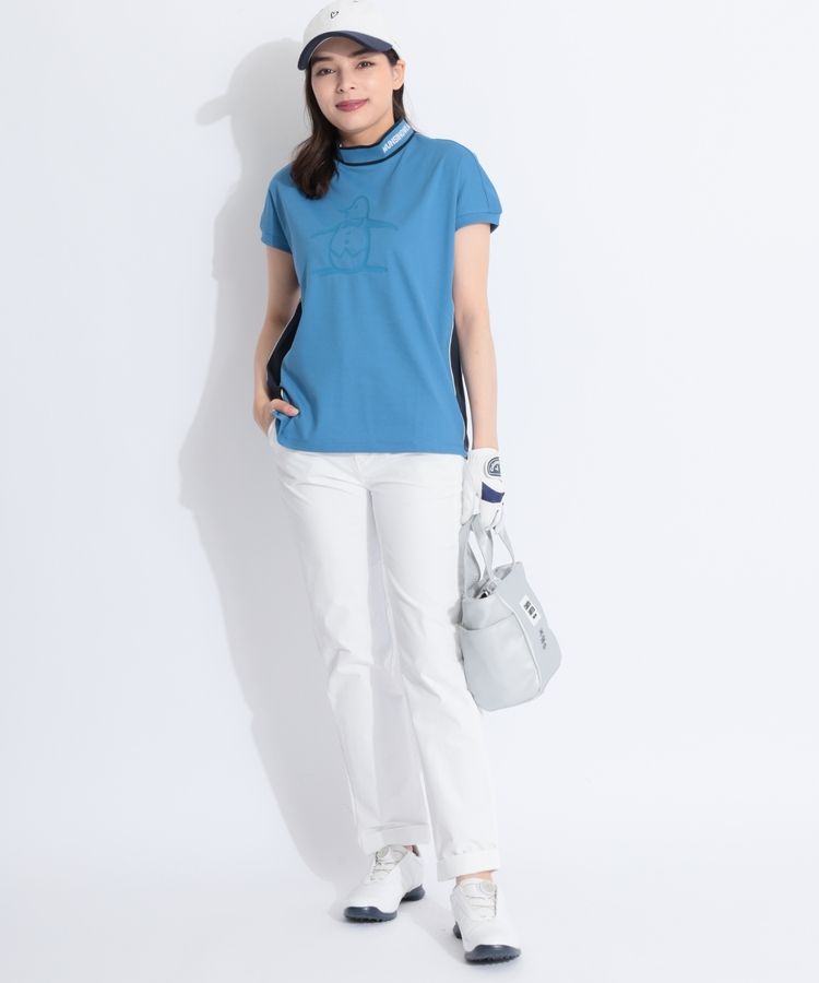 春夏用 マンシングウェア ゴルフウェアワンピース ストレッチモックネック 春夏用 マンシングウェア ゴルフウェアワンピース ストレッチモックネック