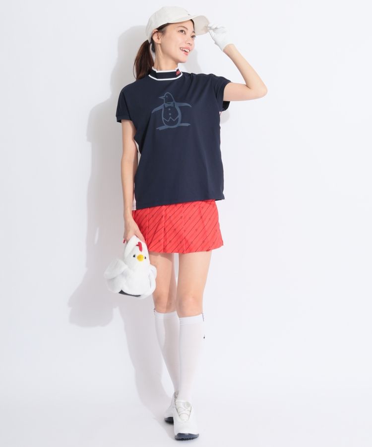 ジャックバニー JB バイアスロゴプリーツショートパンツ